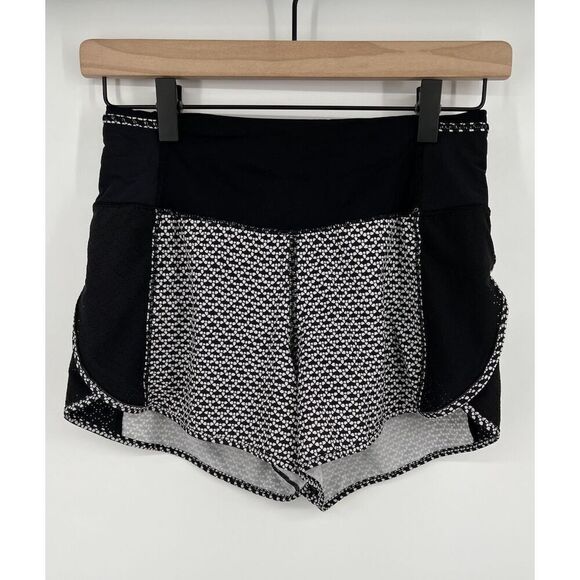 Lululemon Size 4 Real Quick Short *Perforated 3.5" Black LW7AY3S Pickleball - Picture 1 of 5